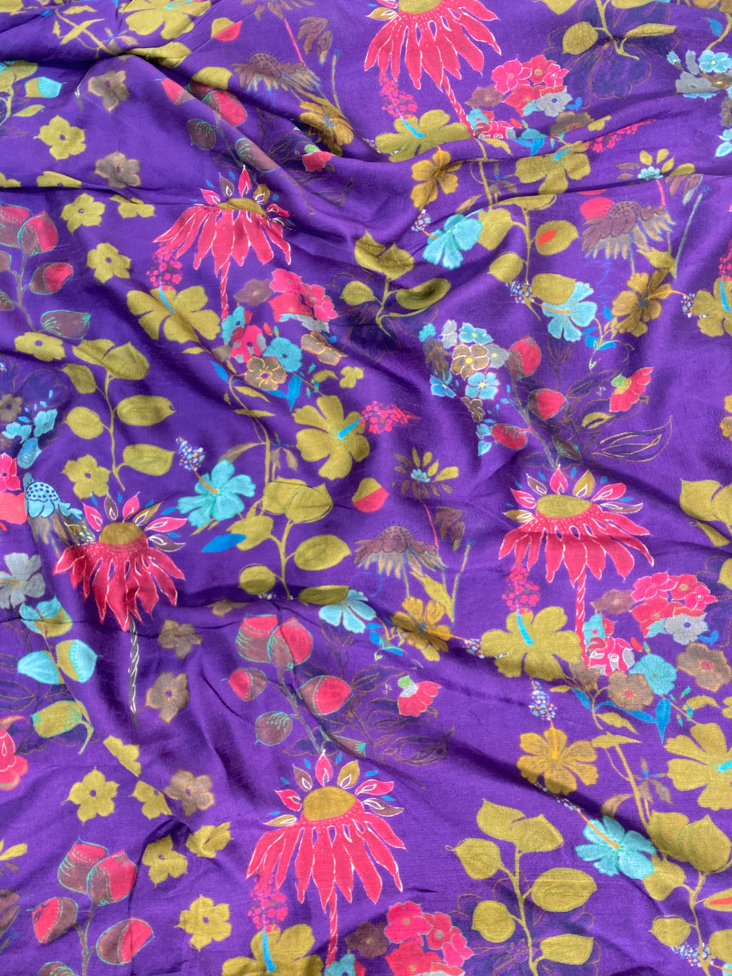 Raw Silk Print (Color Available)