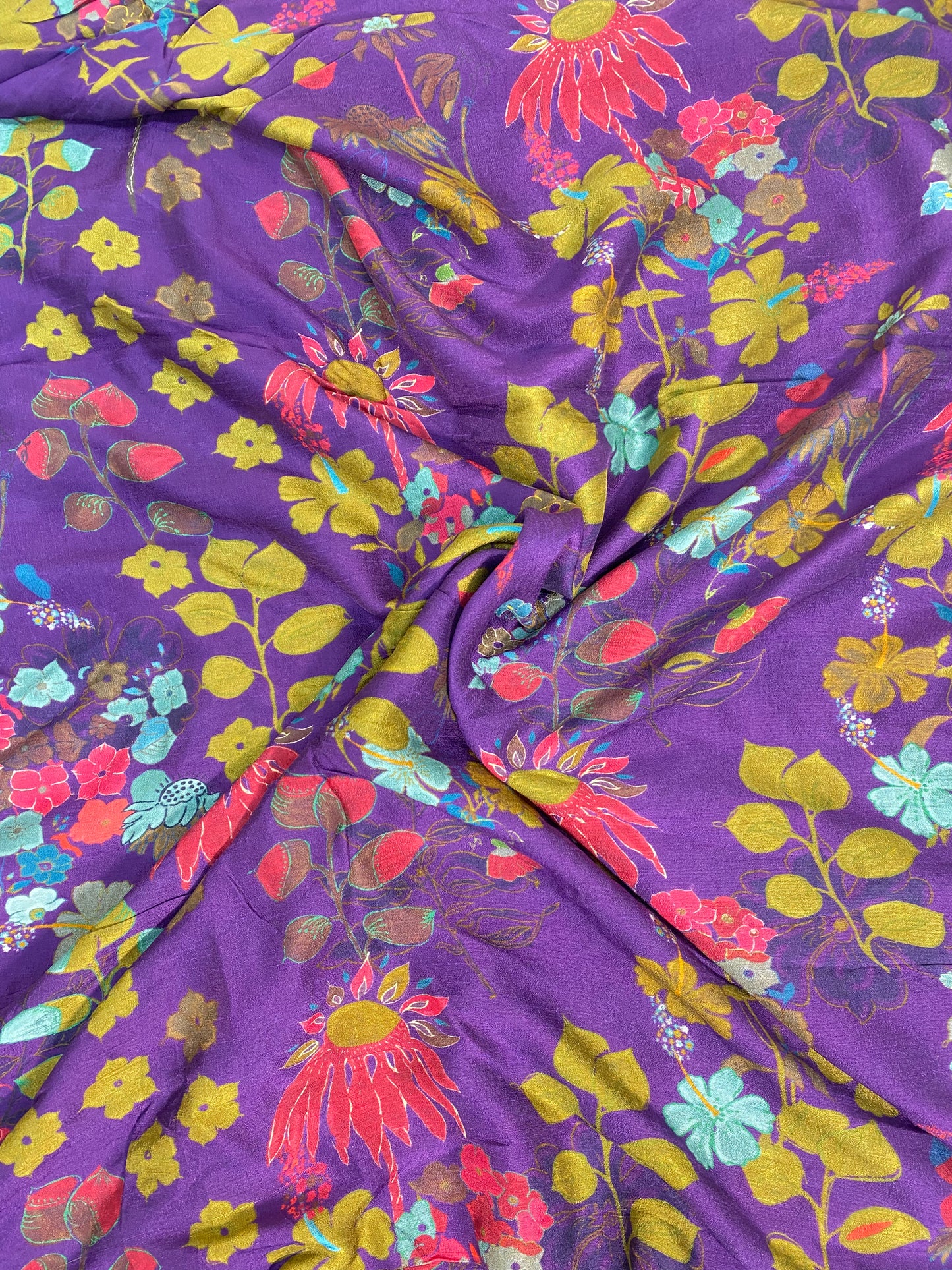 Raw Silk Print (Color Available)