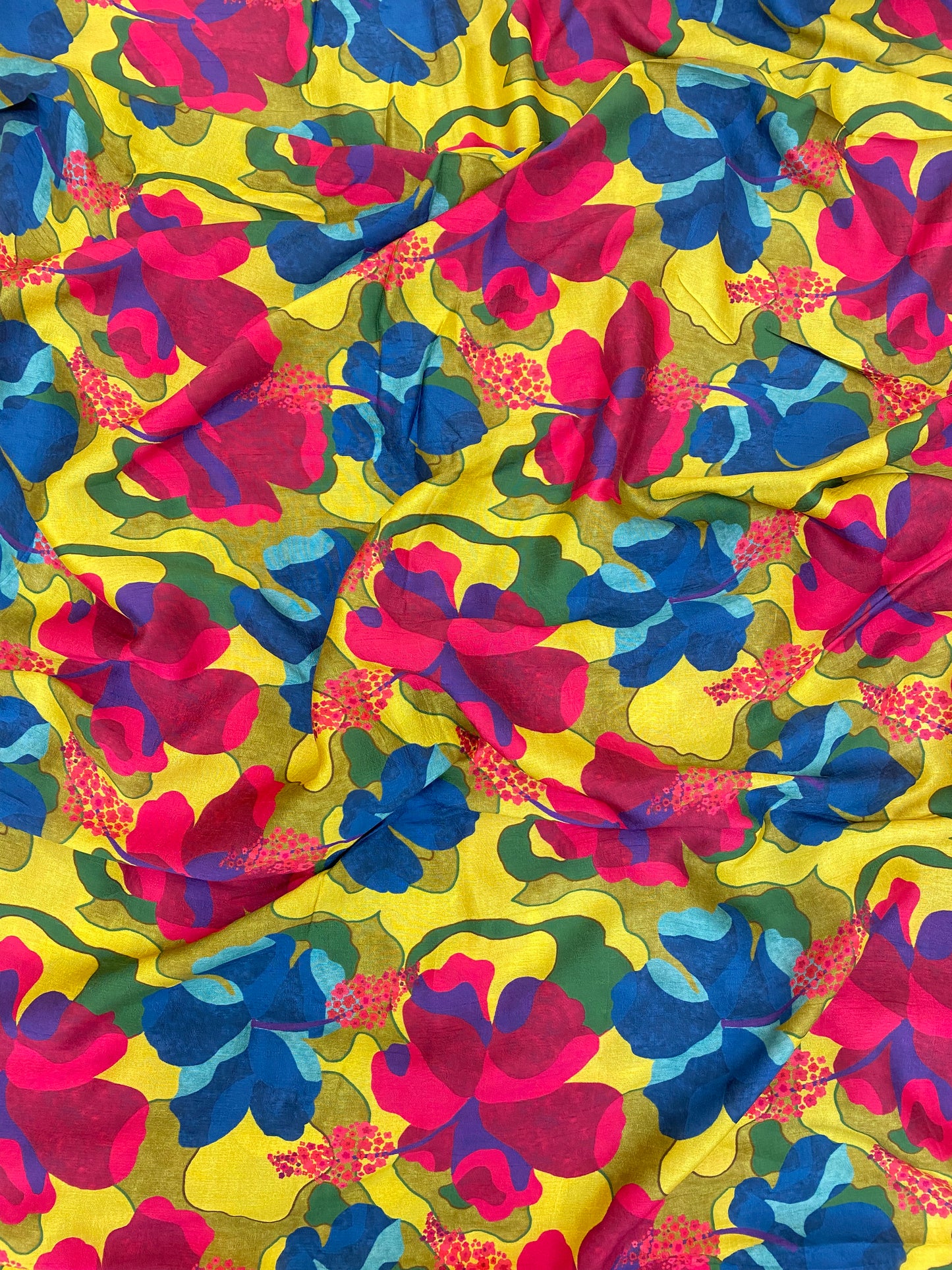 Raw Silk Print (Color Available)