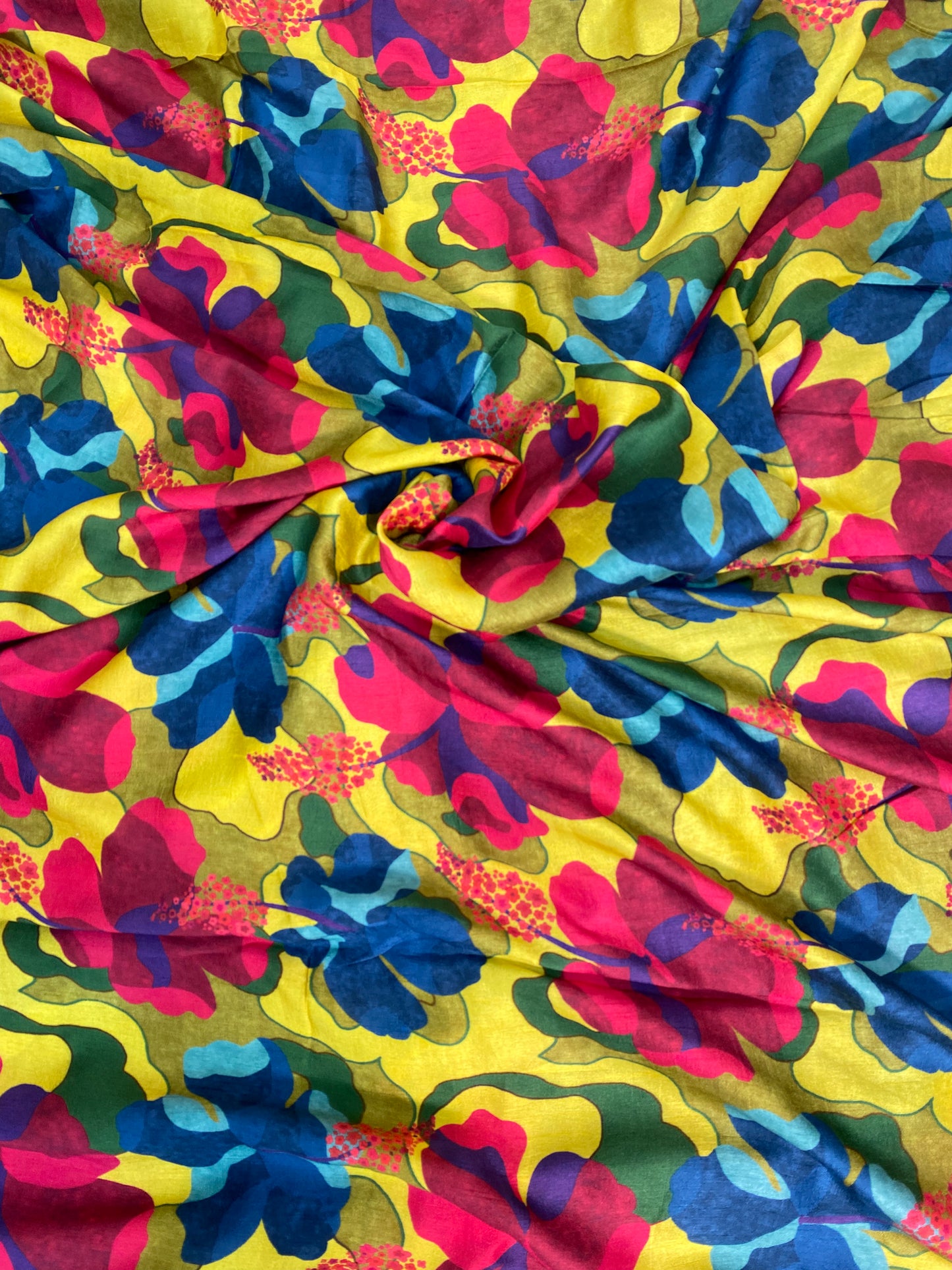 Raw Silk Print (Color Available)