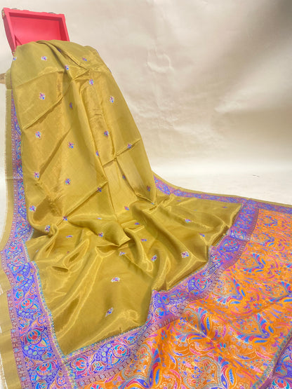 Banarasi Dupatta With Print (Color Available)