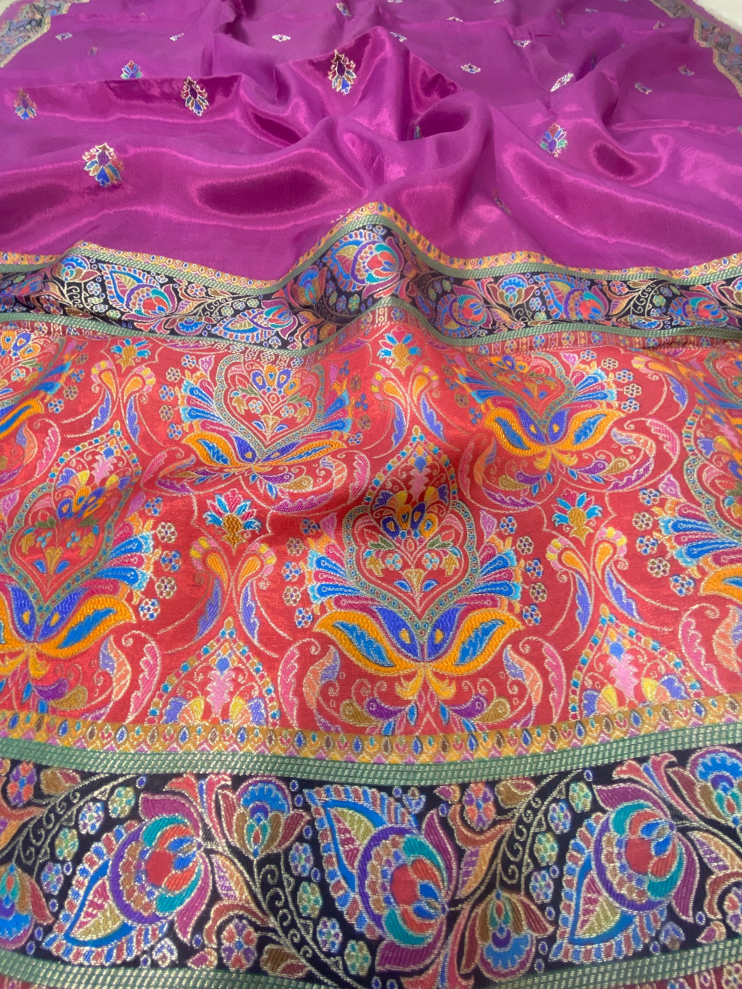 Banarasi Dupatta With Print (Color Available)