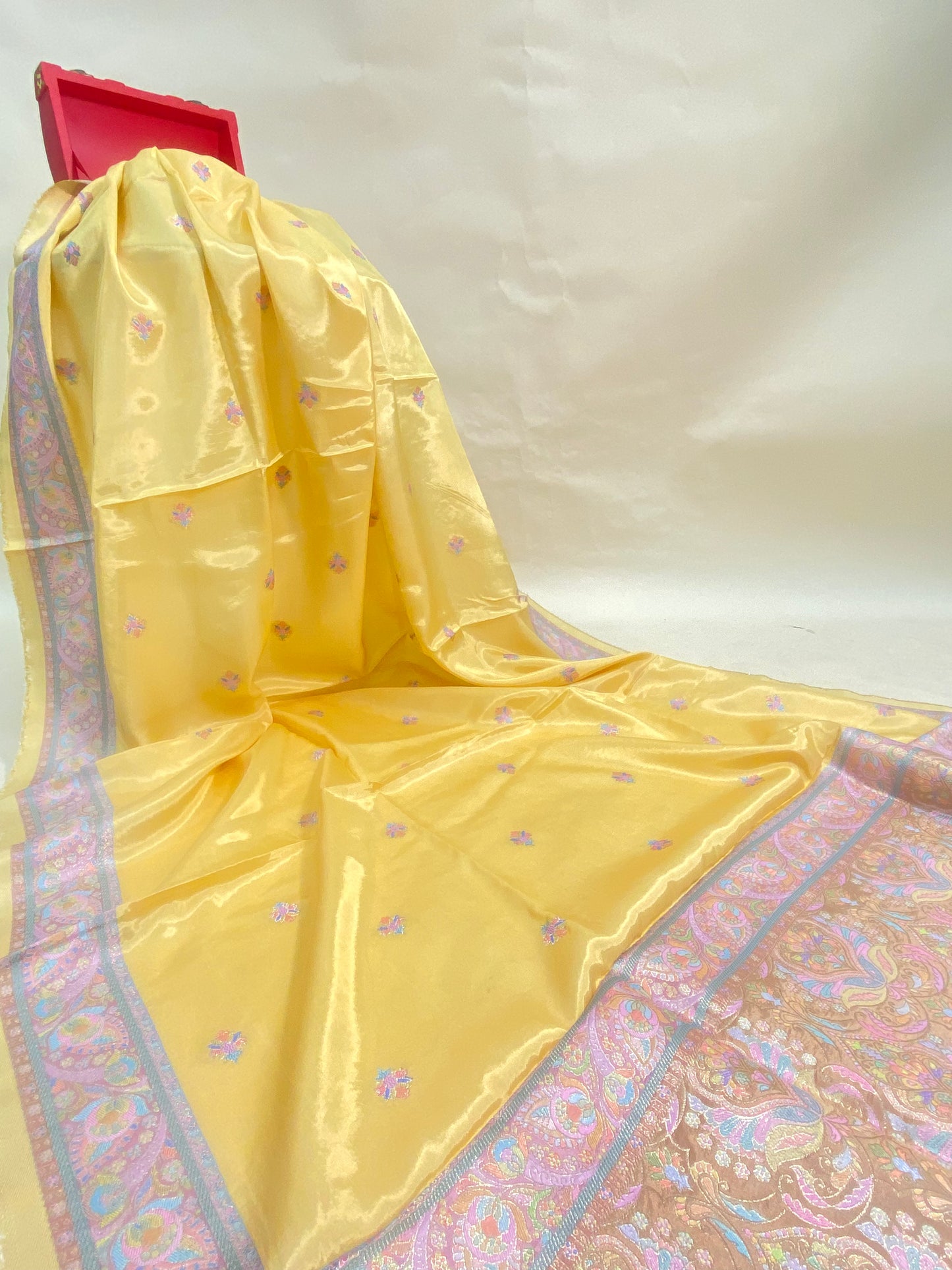 Banarasi Dupatta With Print (Color Available)