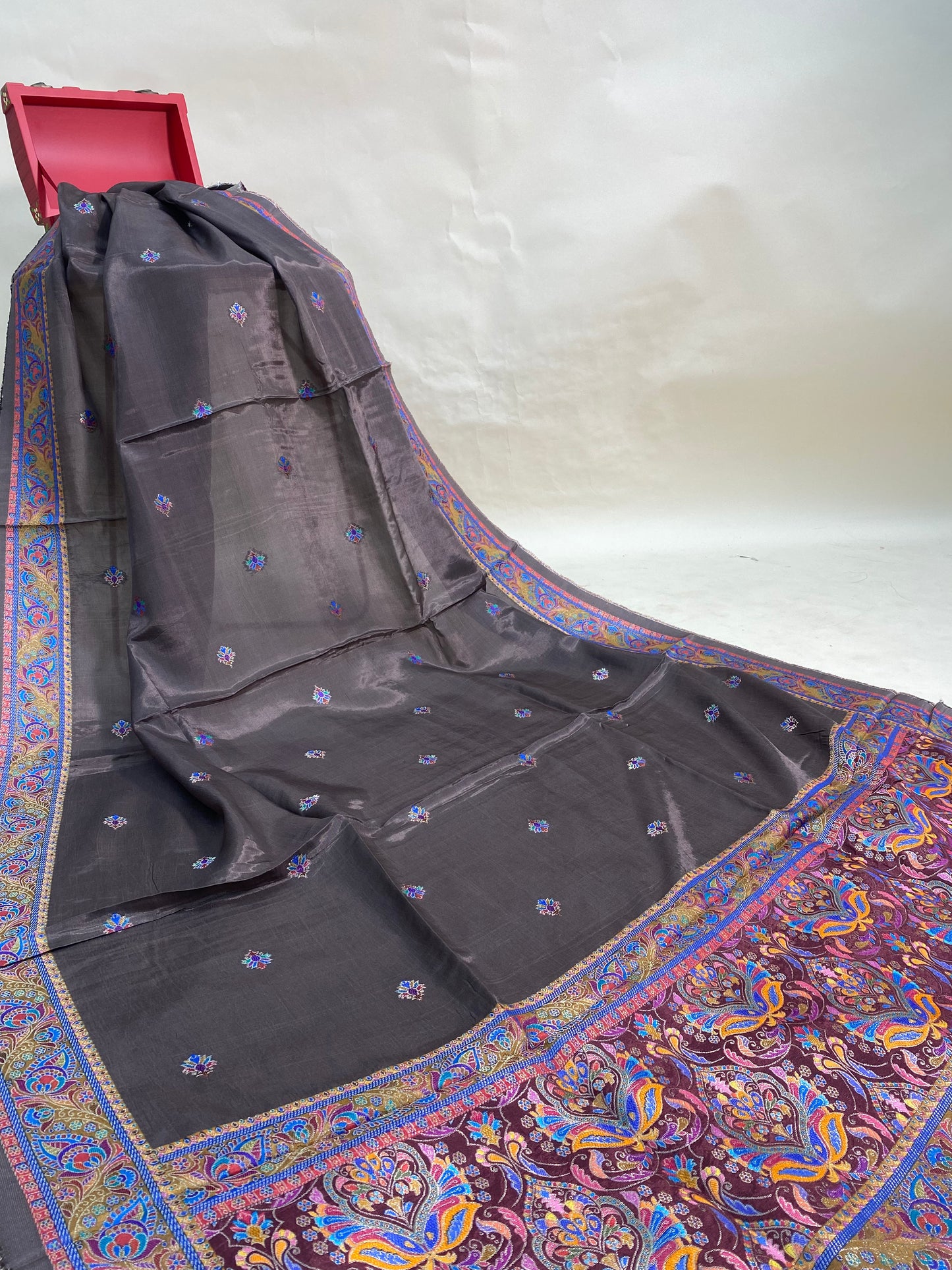 Banarasi Dupatta With Print (Color Available)