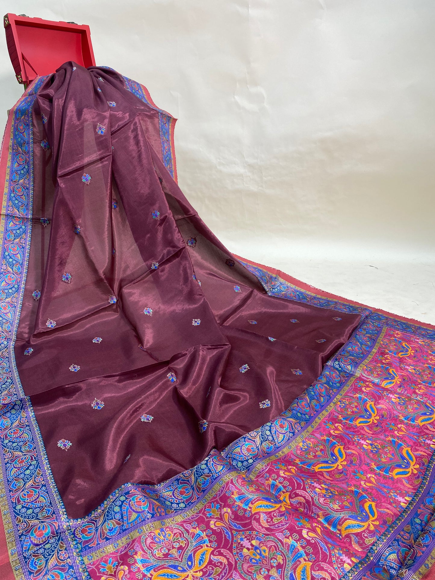 Banarasi Dupatta With Print (Color Available)
