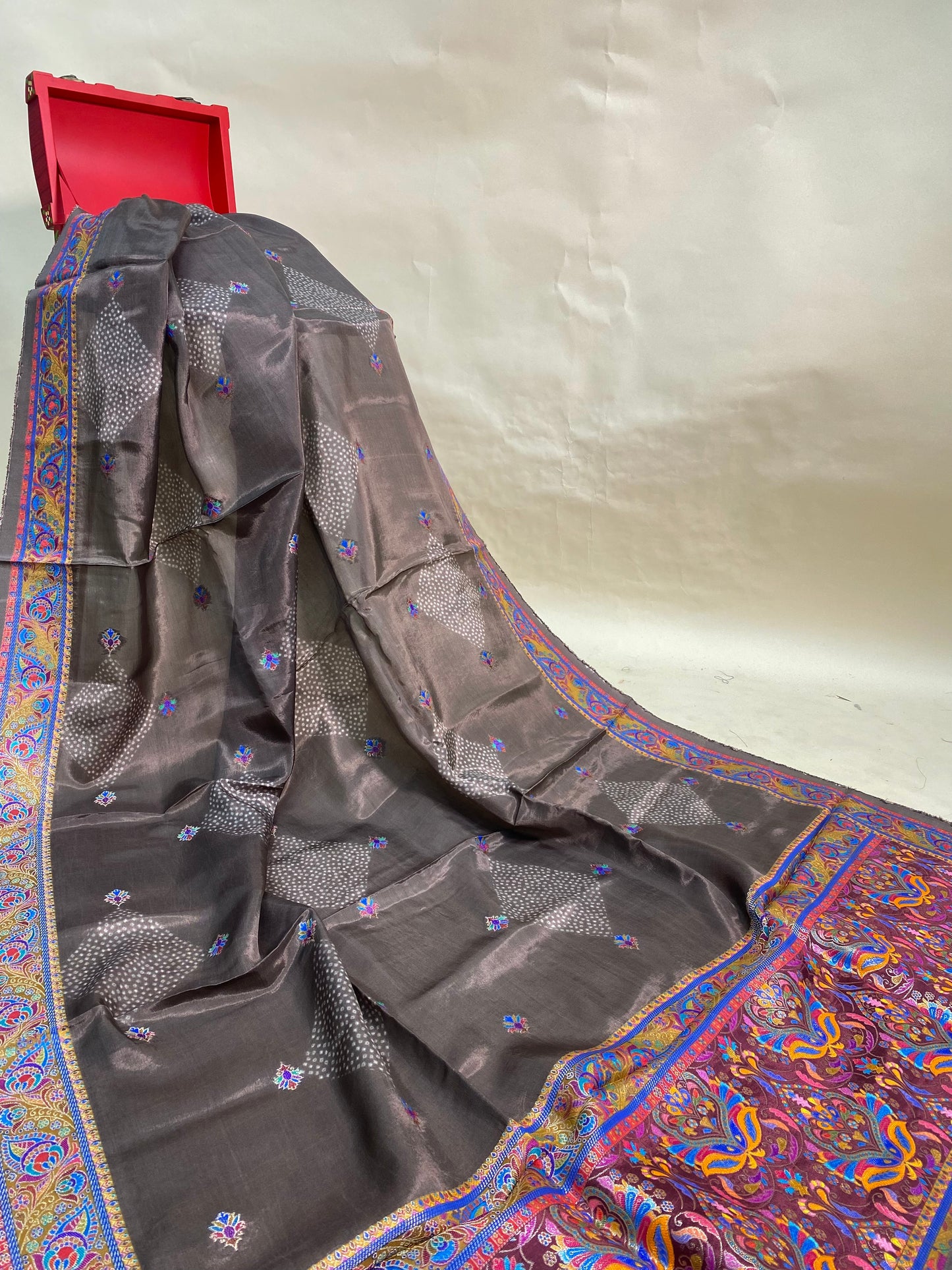 Banarasi Dupatta With Print (Color Available)