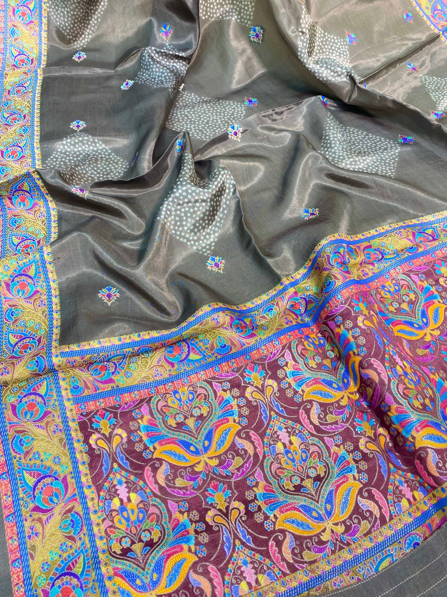 Banarasi Dupatta With Print (Color Available)