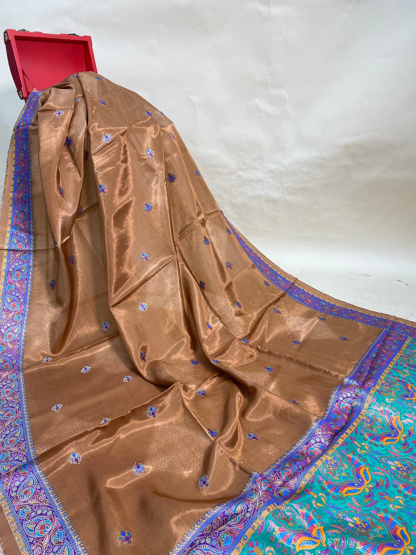 Banarasi Dupatta With Print (Color Available)