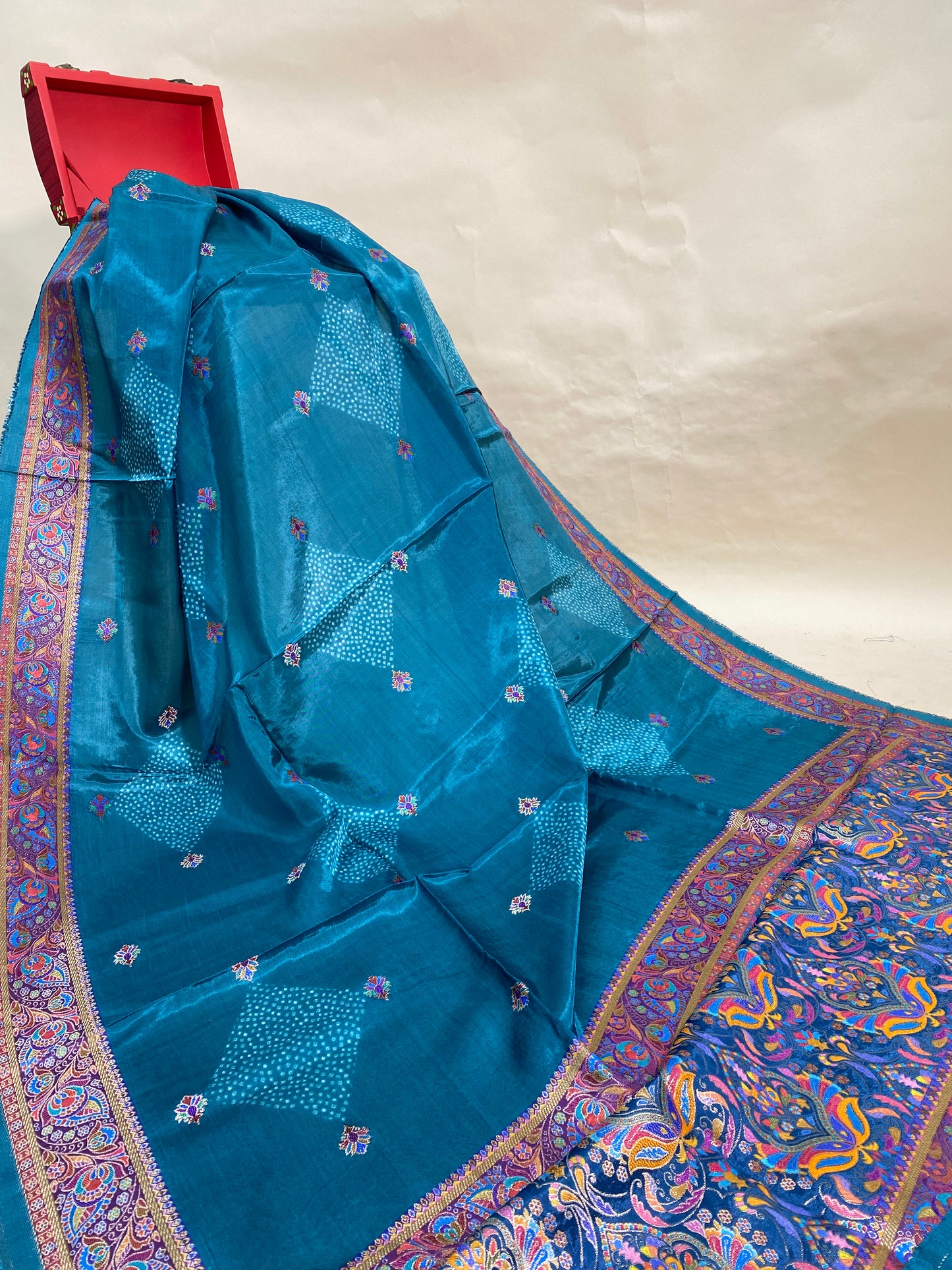 Banarasi Dupatta With Print (Color Available)