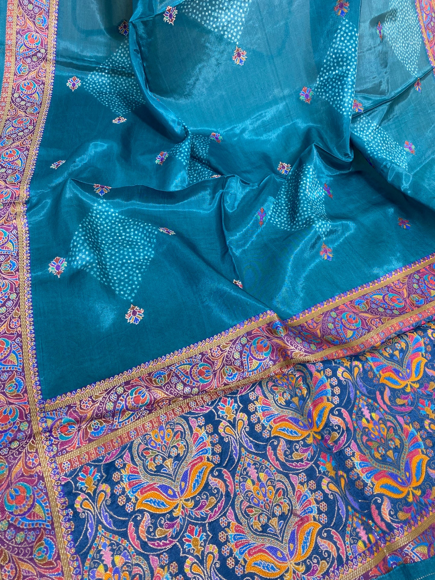 Banarasi Dupatta With Print (Color Available)