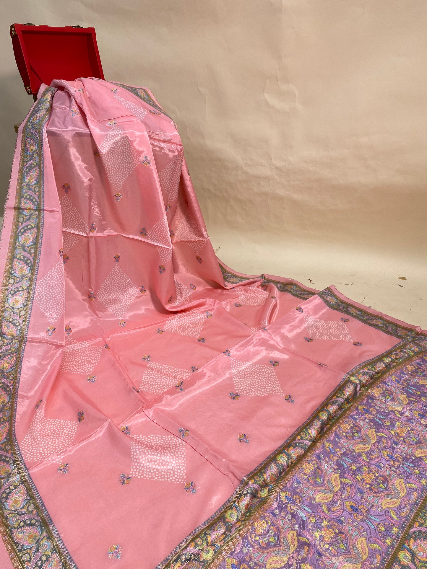Banarasi Dupatta With Print (Color Available)
