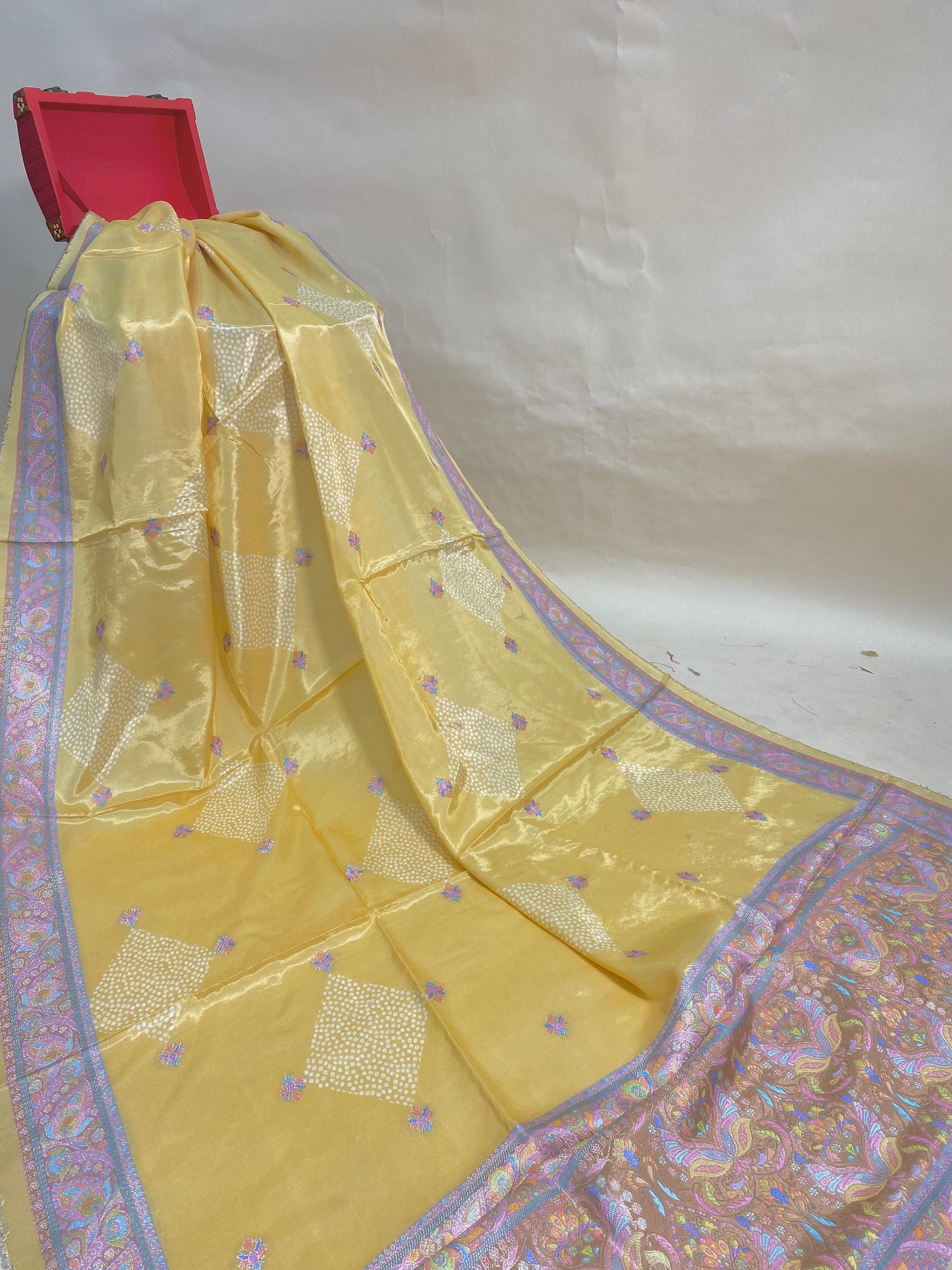 Banarasi Dupatta With Print (Color Available)