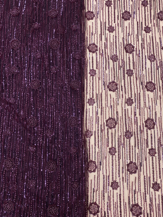 Net Handwork (Color Available) (54"Inch)