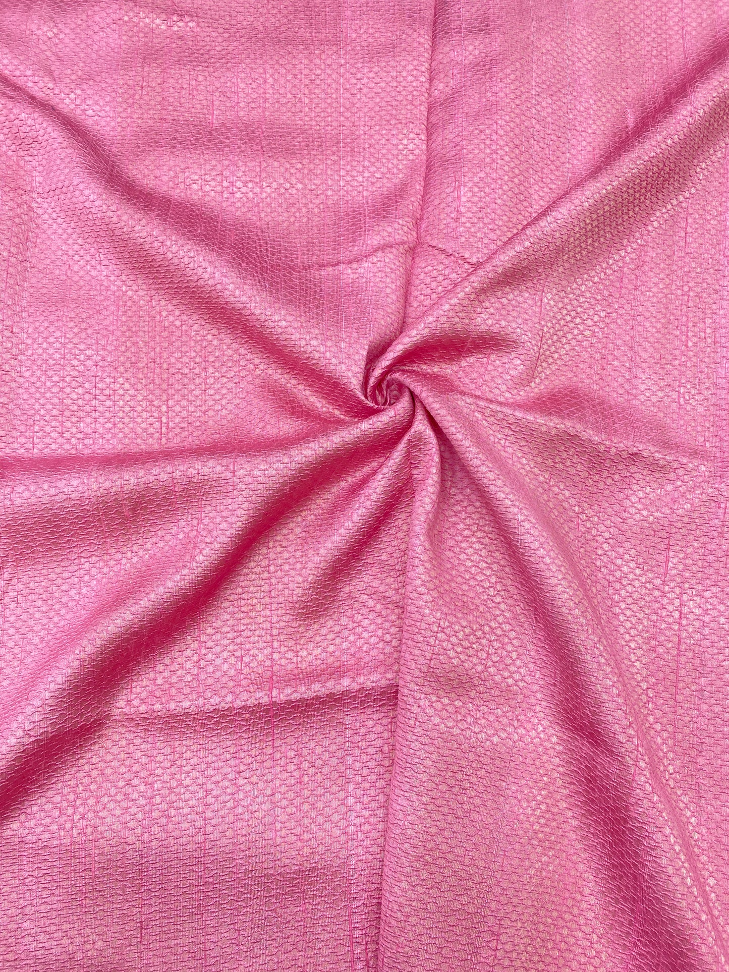 Pure raw Silk Tissue Jacquard (Color Available)