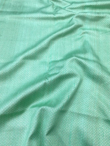Pure raw Silk Tissue Jacquard (Color Available)
