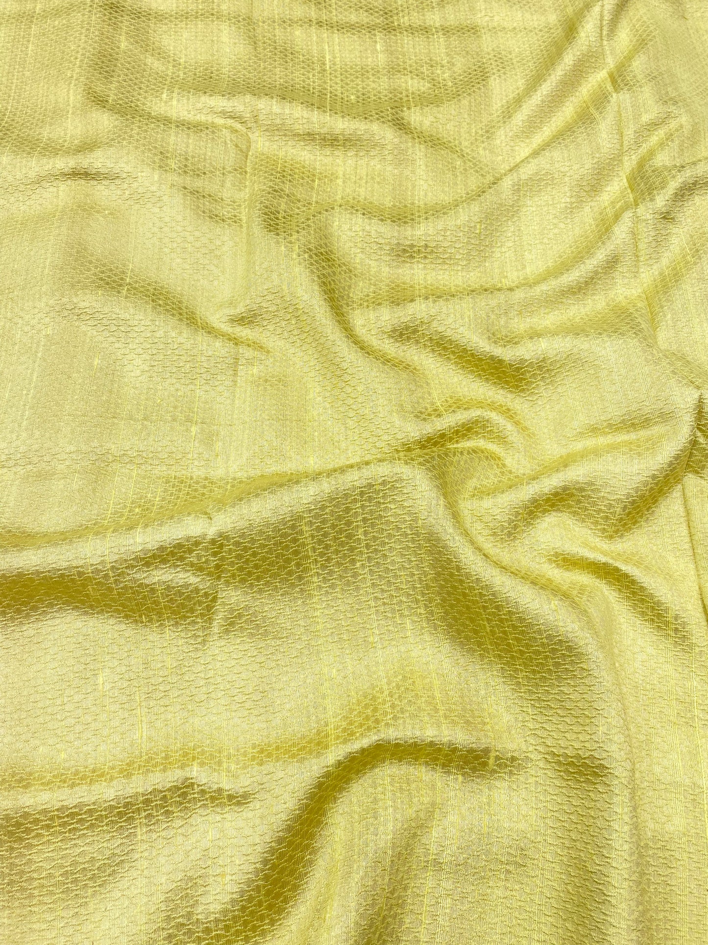 Pure raw Silk Tissue Jacquard (Color Available)