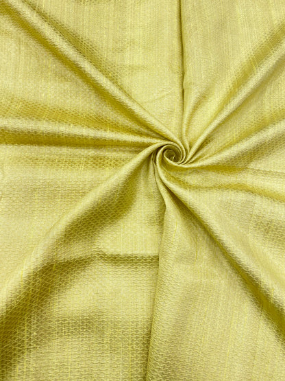 Pure raw Silk Tissue Jacquard (Color Available)