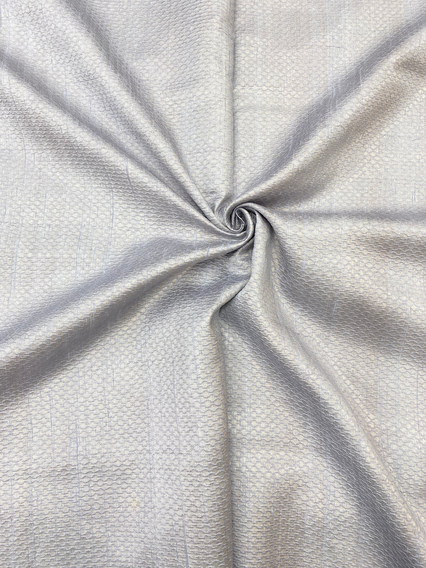 Pure raw Silk Tissue Jacquard (Color Available)