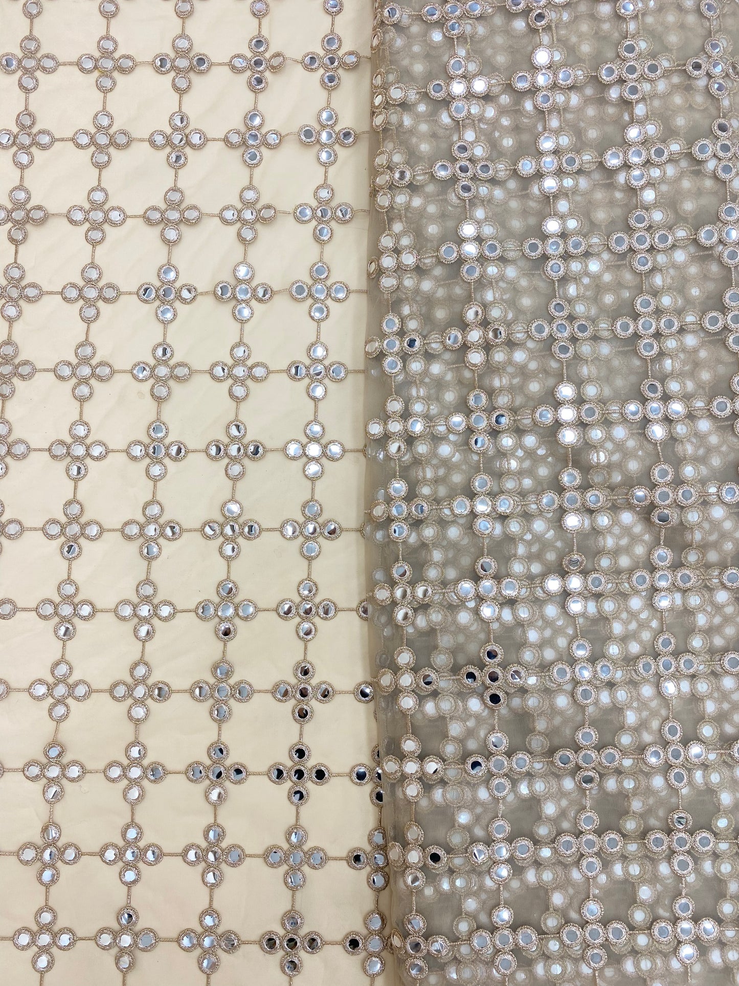 Net Mirror Embroidery