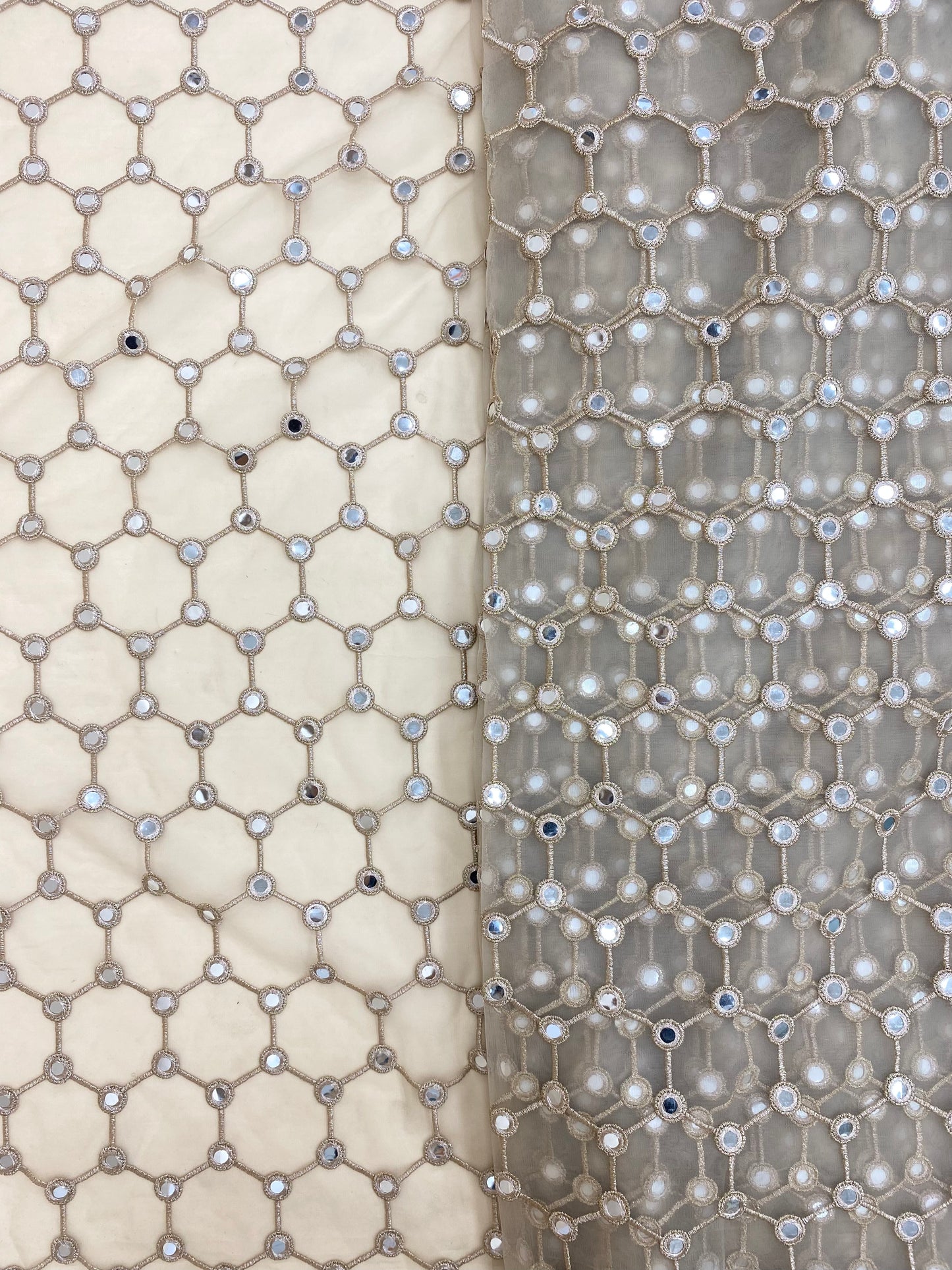 Net Mirror Embroidery