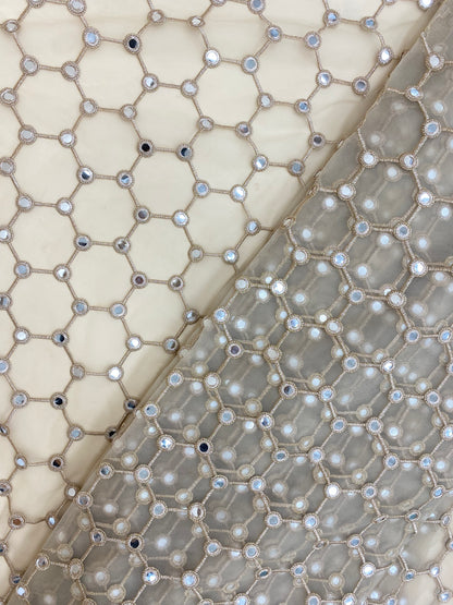 Net Mirror Embroidery