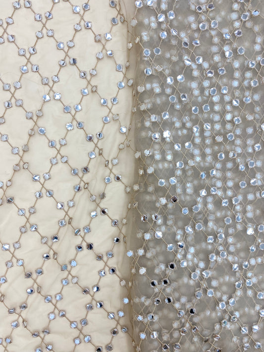 Net Mirror Embroidery