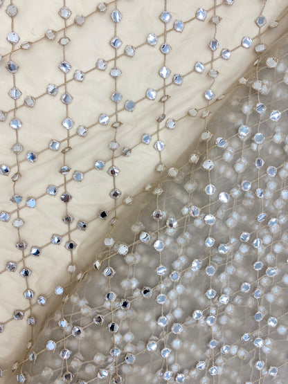 Net Mirror Embroidery