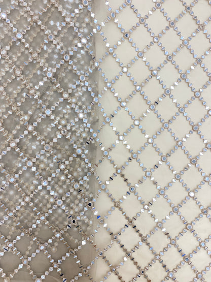 Net Mirror Embroidery