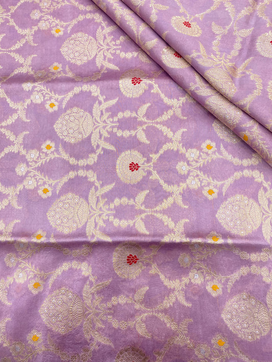 Pure Katan Silk Brocade (Color Available)
