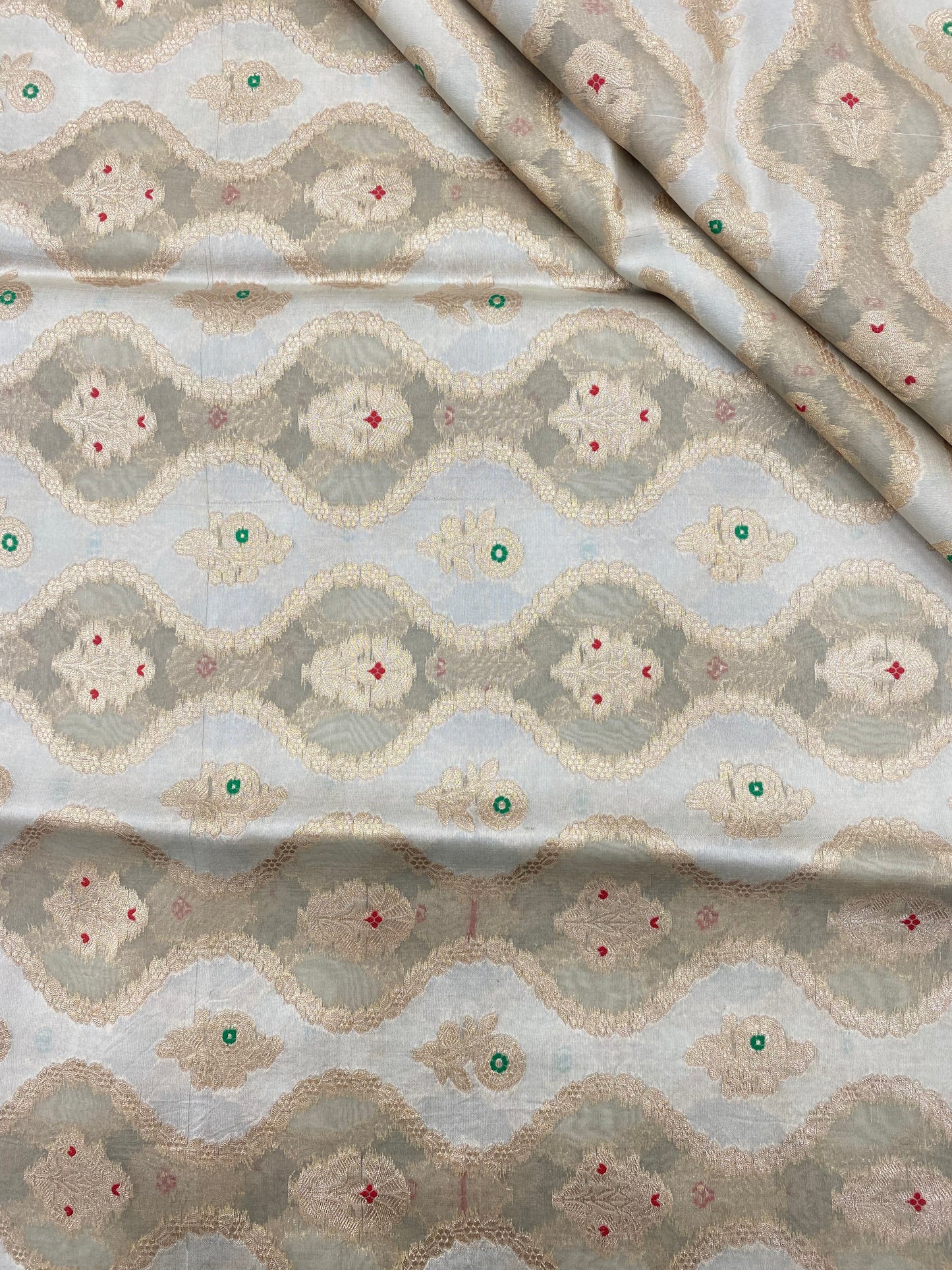 Pure Katan Silk Brocade (Color Available)