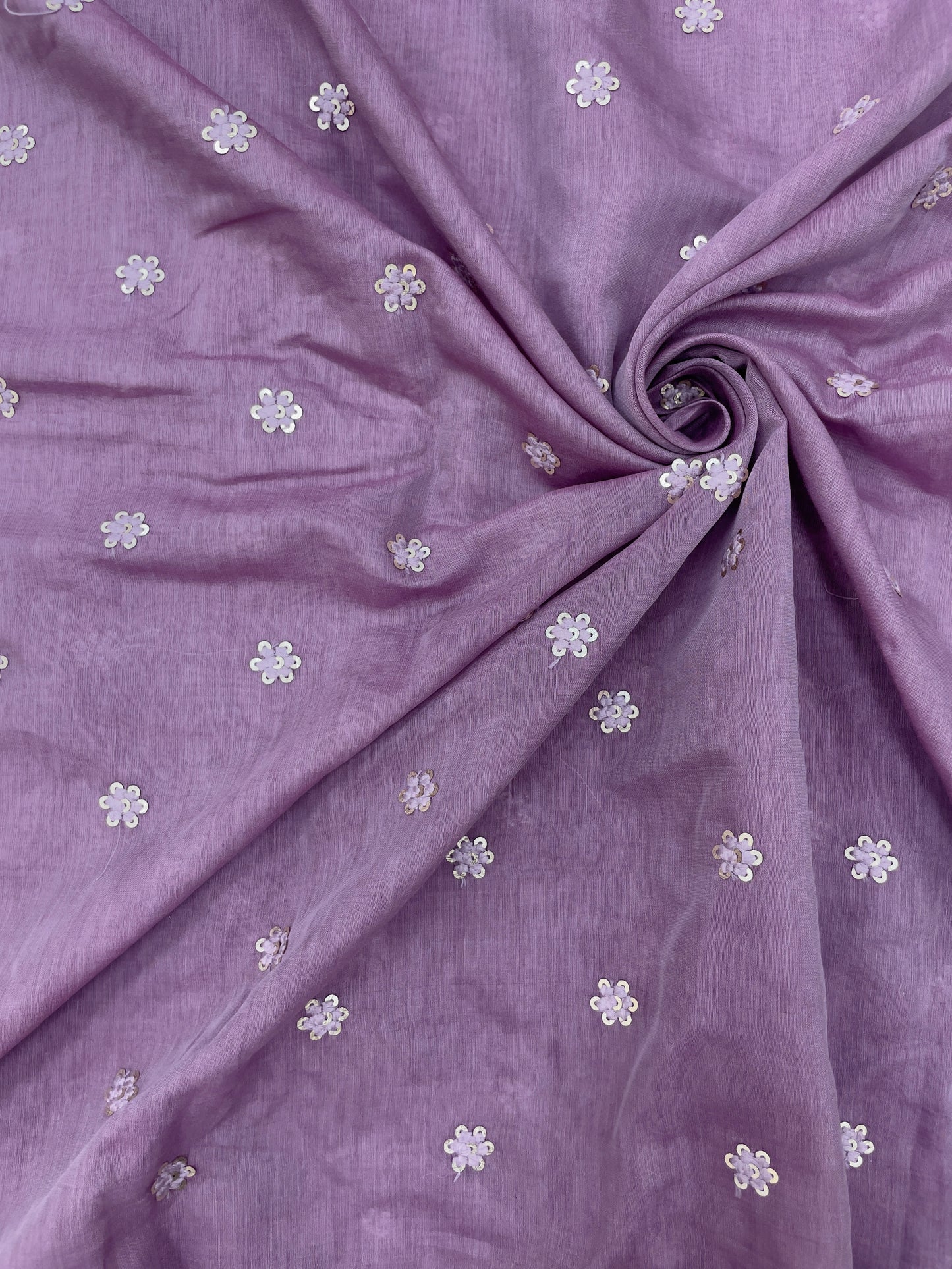 Chanderi Silk Embroidery (colors available) 44"inch