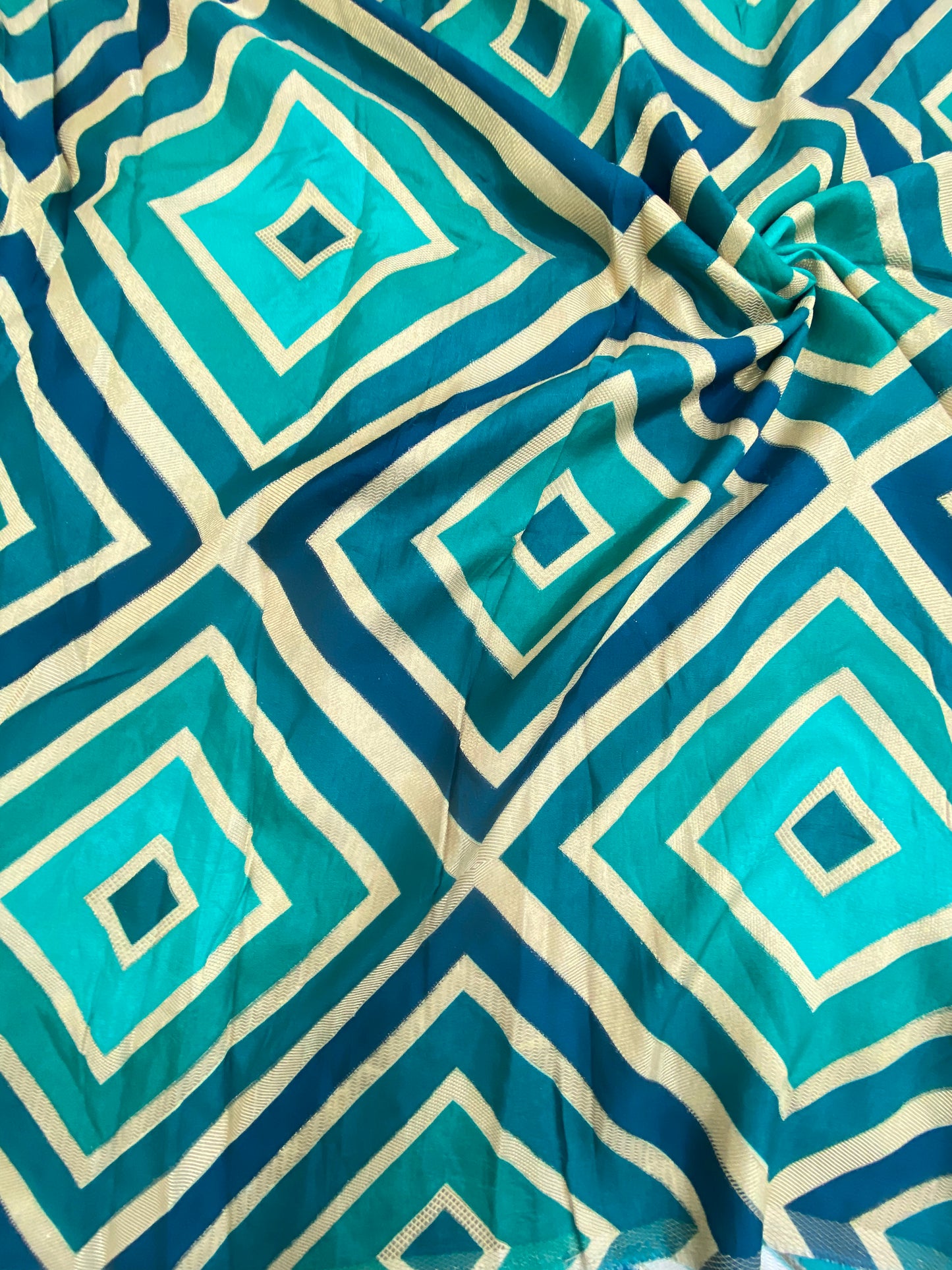 Banarsi Brocade Position Print (Color Available)