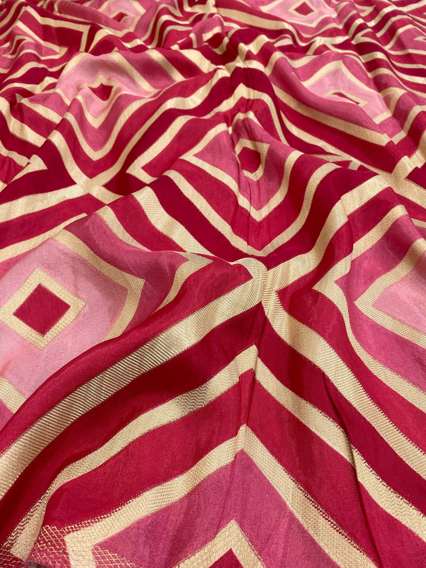 Banarsi Brocade Position Print (Color Available)