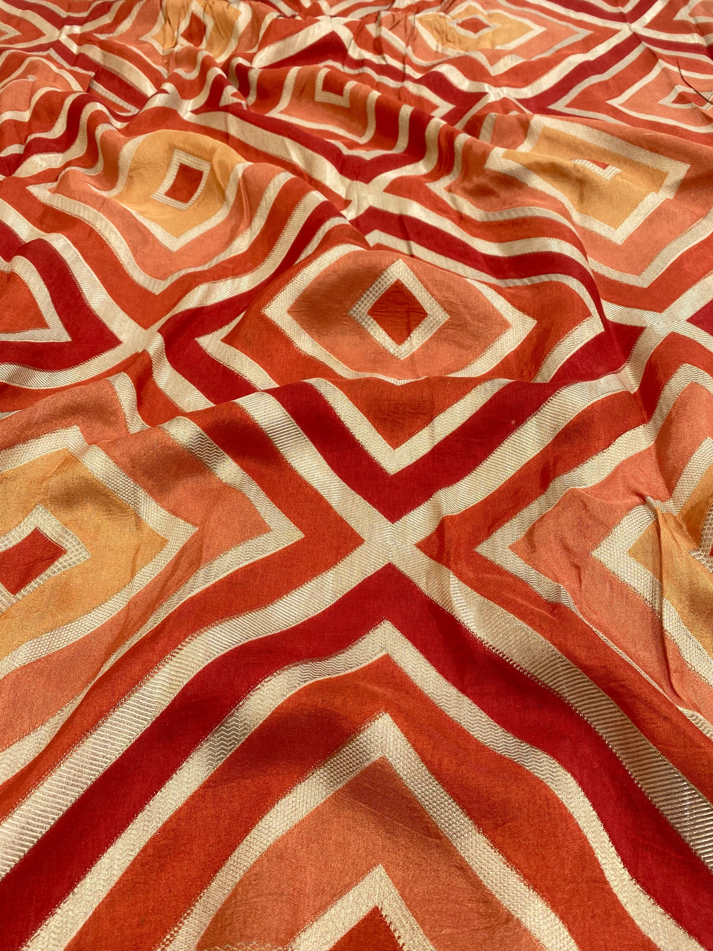 Banarsi Brocade Position Print (Color Available)