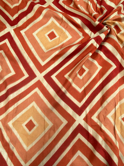 Banarsi Brocade Position Print (Color Available)