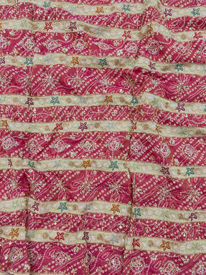 Tissue Hand Beats Work Embroidery (Color Available)