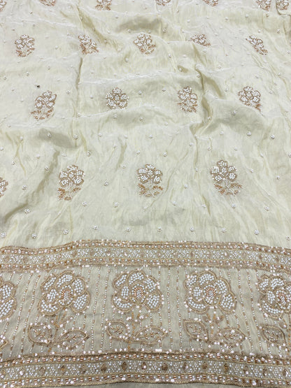 Tissue Beads Embroidery (44"Inch)