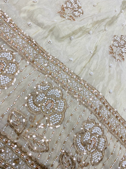 Tissue Beads Embroidery (44"Inch)