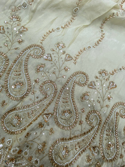 Tissue Beads Embroidery (44"Inch)