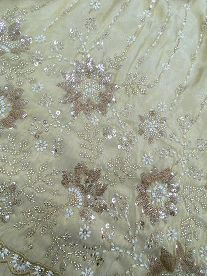 Tissue Beads Embroidery (44"Inch)