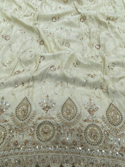 Tissue Beads Embroidery (44"Inch)