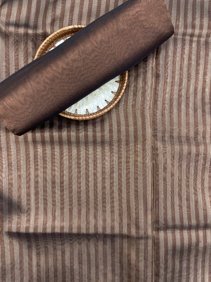 Pure Tissue Weaving Fabric Matching Set (Colours Available) 44"Inch