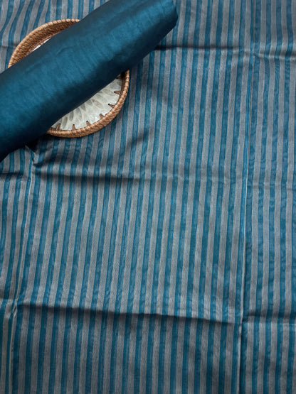 Pure Tissue Weaving Fabric Matching Set (Colours Available) 44"Inch