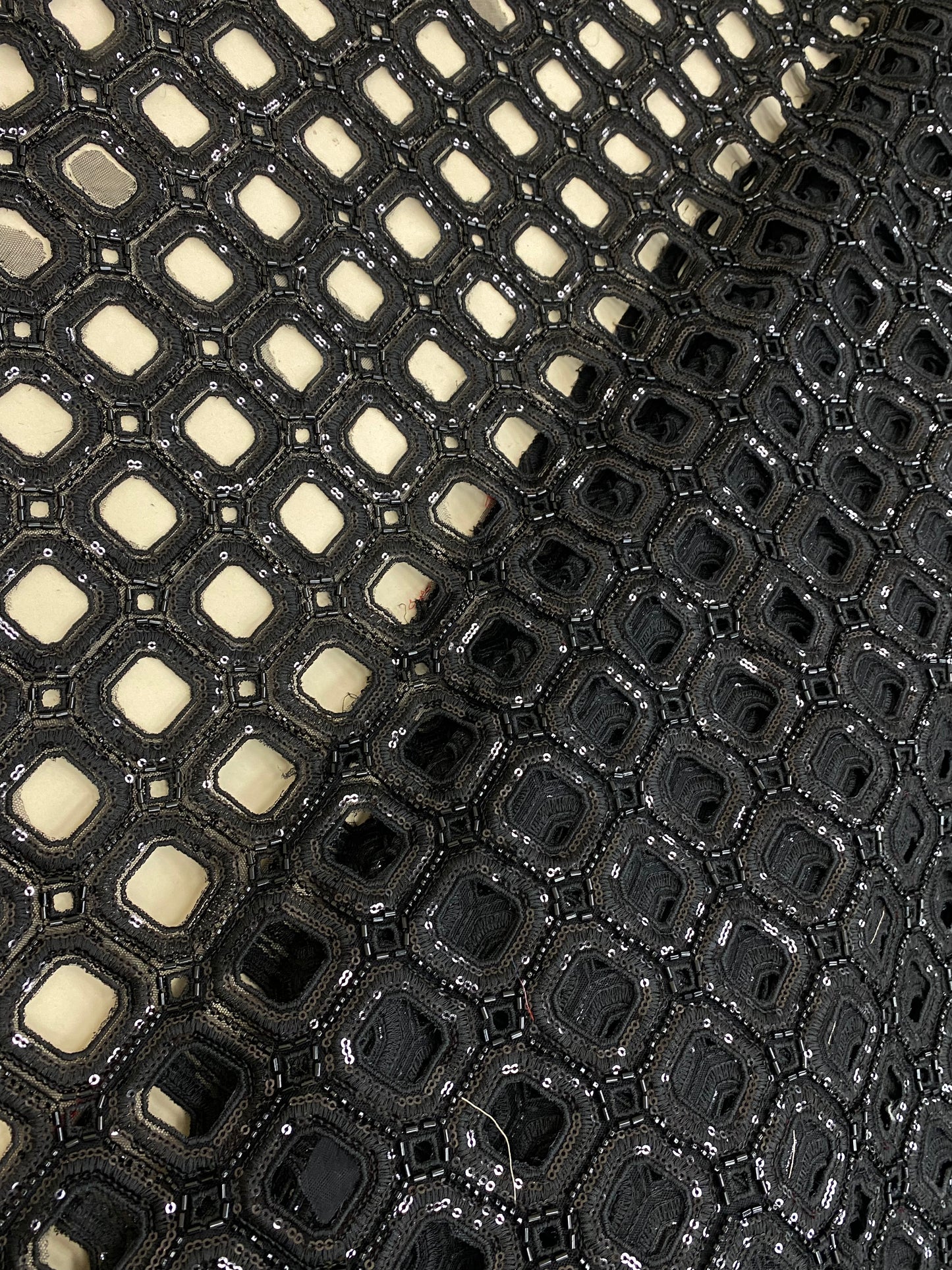 Net CutWork Embroidery (Color Available) 44"Inch