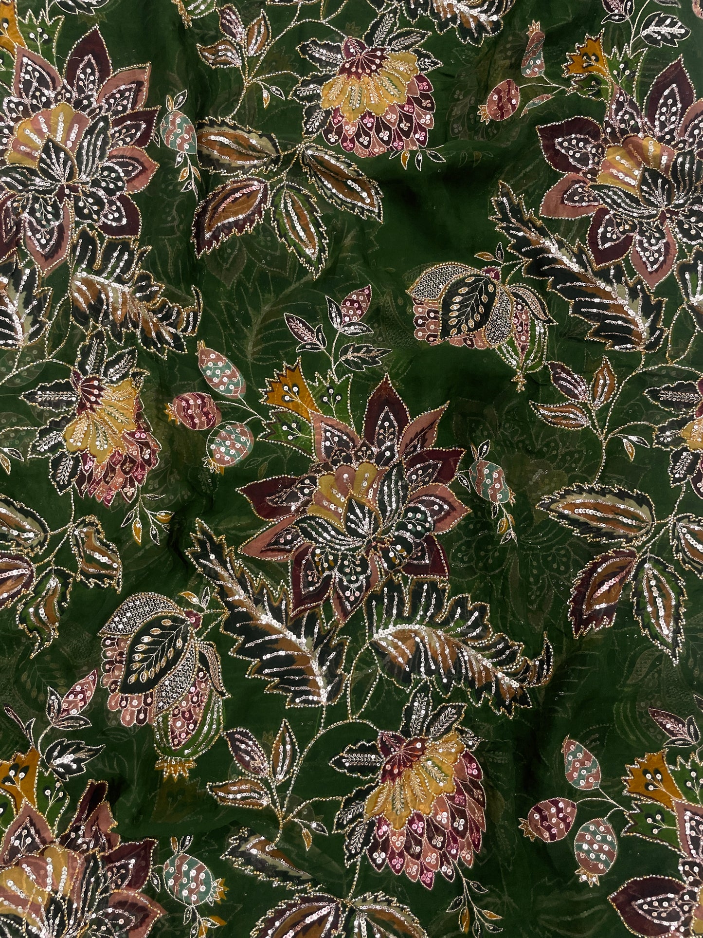 Viscose Organza Embroidery (Color Available) 54"Inch