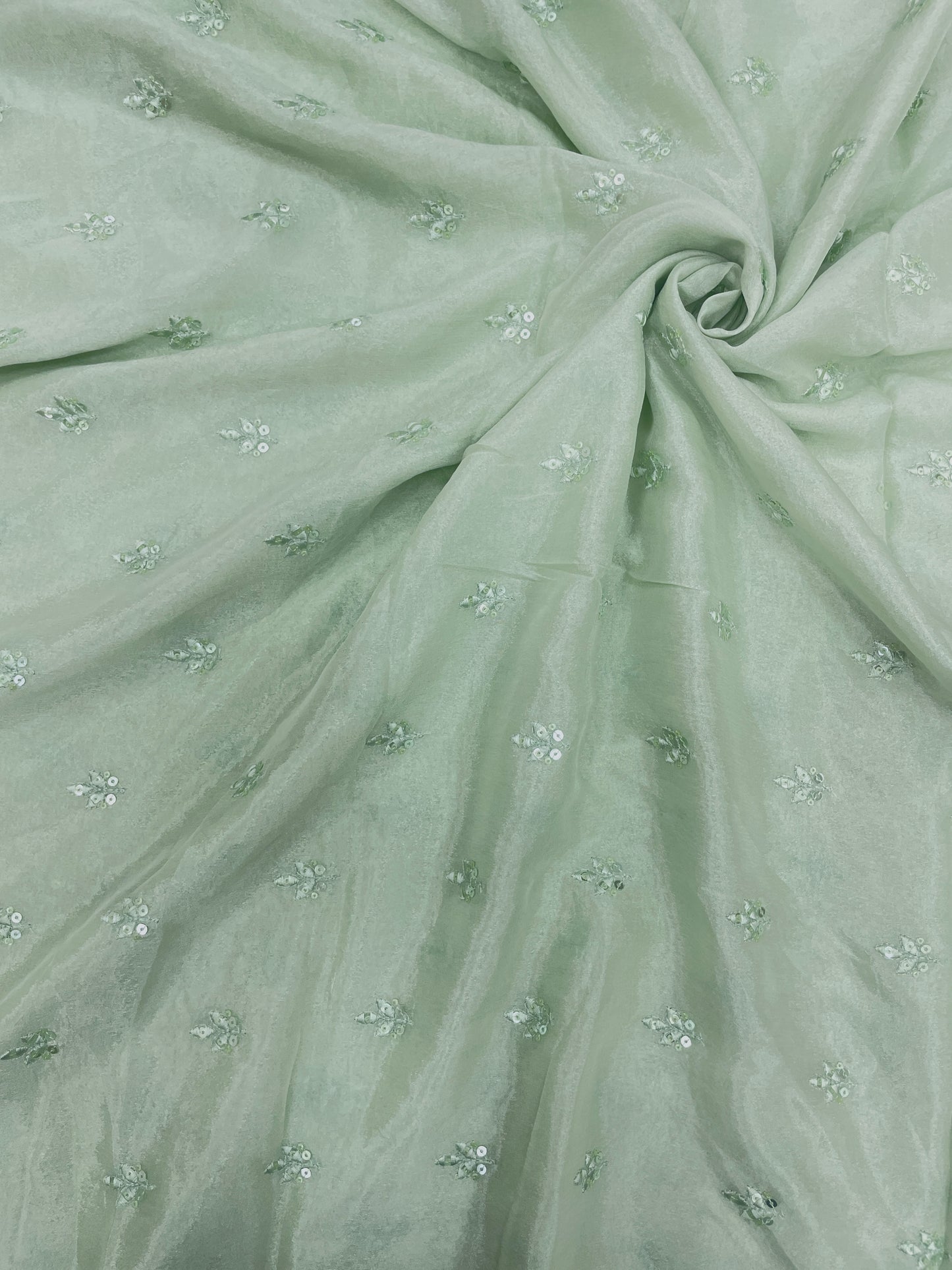 Chinon Embroidery Fabric (Color Available) 44"Inch