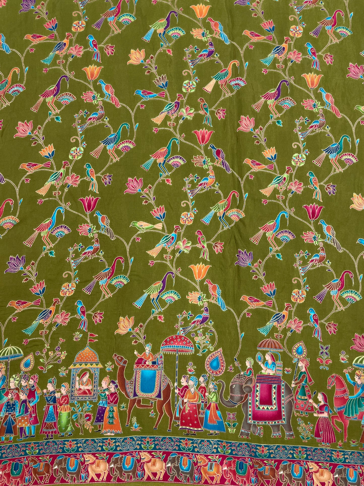 Dola Position Print Embroidery