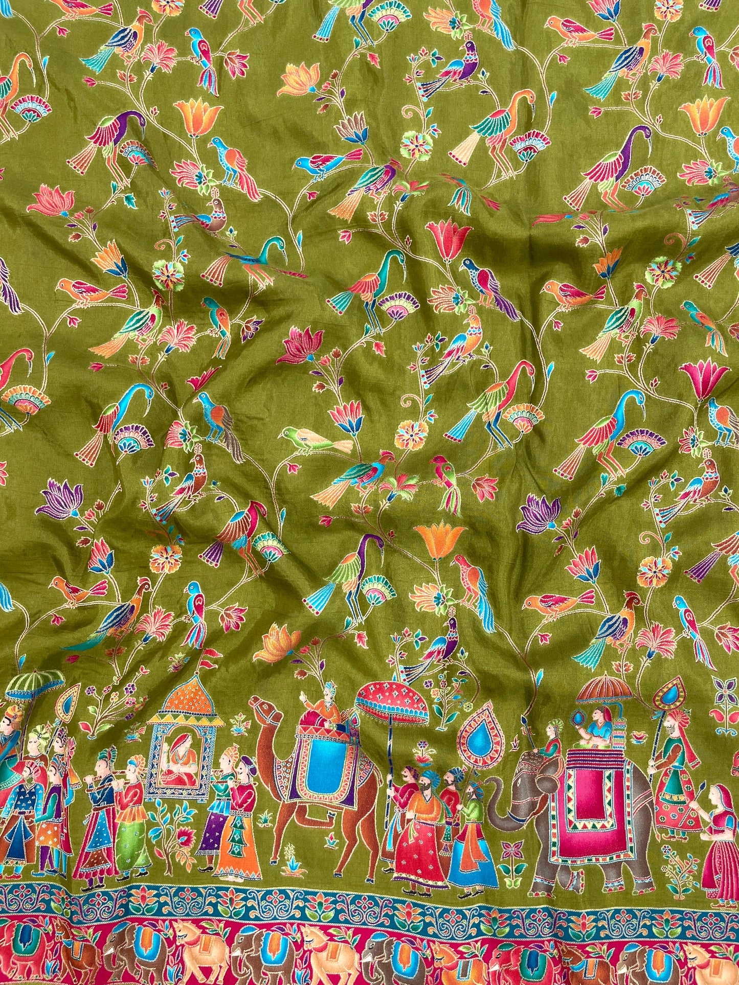 Dola Position Print Embroidery