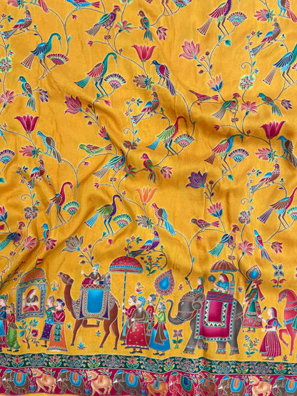 Dola Position Print Embroidery