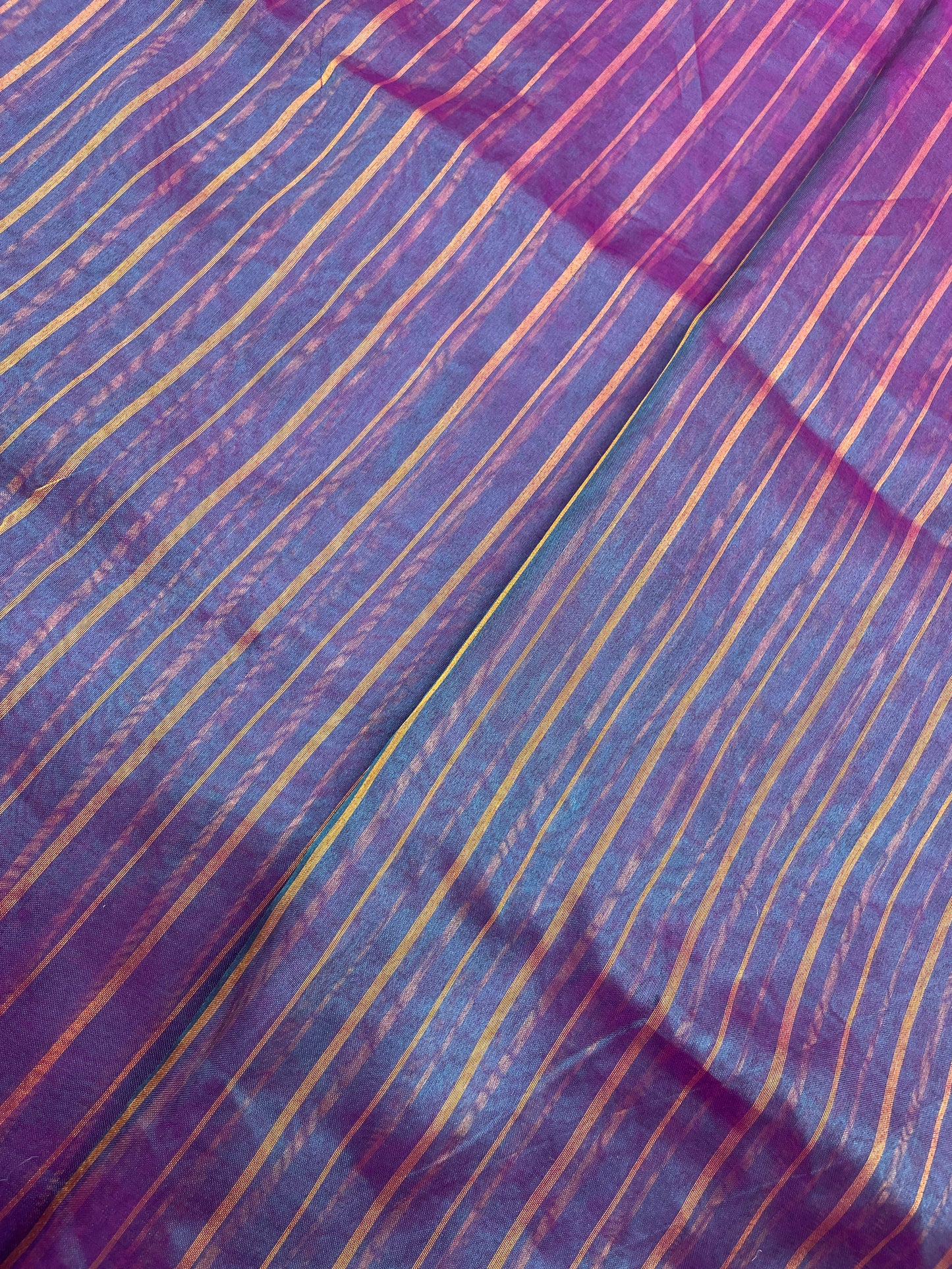 Pure Tissue Weaving Dual Shade (Color Available) 44"Inch